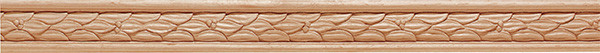 Carved Moulding, Chateau, cherry, 2 x 1/2 x 96"