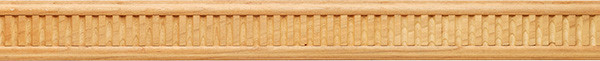 Carved Moulding, Regency, cherry, 2 x 1/2 x 96"