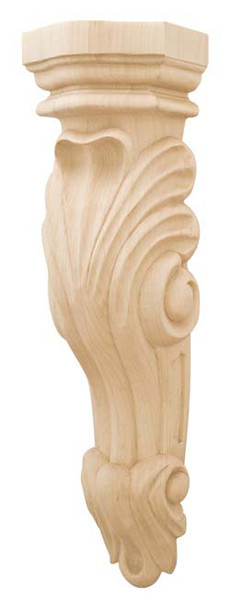 Corbel, Traditions, oak, 3 1/2" x 13"