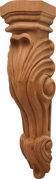 Corbel, Traditions, cherry, 3 1/2" x 13"