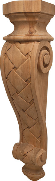 Corbel, Cottage, cherry, 5 1/4 x 24"