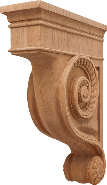 Corbel, Americana, cherry, 2 7/8 x 12"