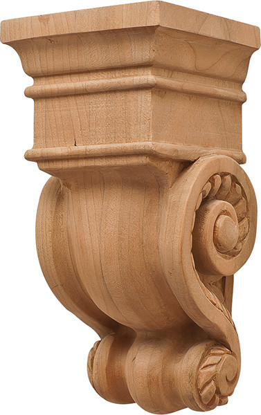 Corbel, Americana, cherry, 2 7/8 x 6"