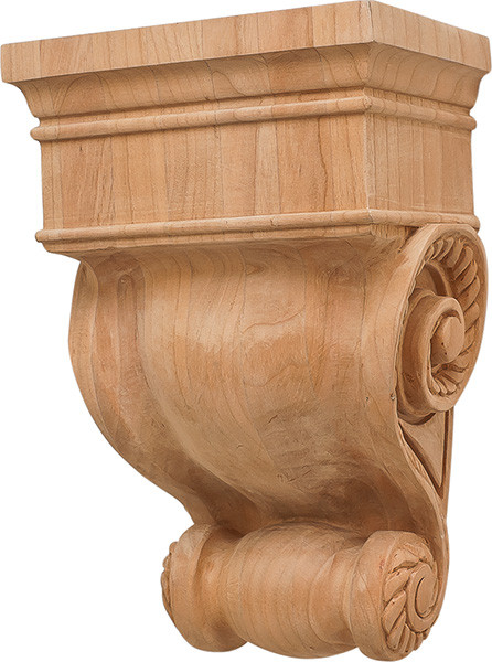 Corbel, Americana, cherry, 5 7/8 x 9"