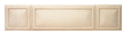 Carved Onlay, Americana, maple, 20 x 4 1/2"