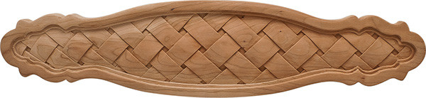 Carved Onlay, Cottage, cherry, 20 x 4 1/2"