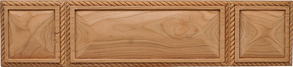 Carved Onlay, Americana, cherry, 20 x 4 1/2"