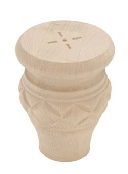 Bunn Foot, Cottage, maple, 3 1/2" x 4 1/2"