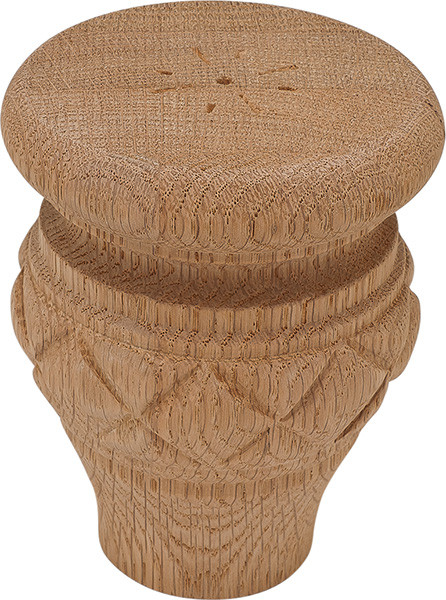 Bunn Foot, Cottage, oak, 3 1/2" x 4 1/2"