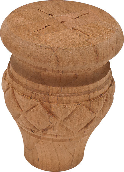 Bunn Foot, Cottage, cherry, 3 1/2" x 4 1/2"