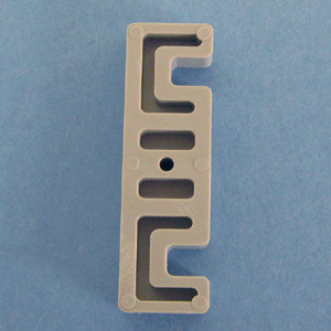 Hinge Spacer, 1/4" Gray, Pkg of 50