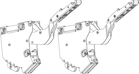Tip-On For Aventos Hk Lift Mech. For Stay Lift System