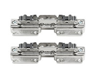 Aventos Hk/Hl/Hs Arm Assembly Mounting Plate For Narrow Aluminum Doors, W/Screws
