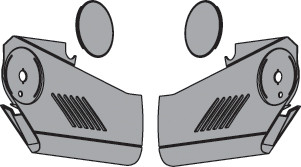 Aventos Hs Cover Set For The Lift Mechanism