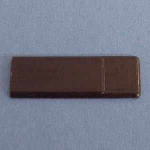 Drawer Glide Brown 3/8" X 1/2", Pkg of 1000