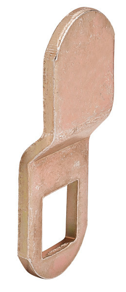 Off-Set Cam, steel, yellow chrome, 1/4" x 1 1/4"