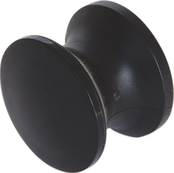 Push-Button Knob, plastic, black
