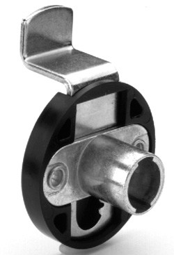 Deadbolt Lock Body, zinc, drawer, offset 15mm