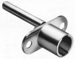 Lock Body, lift pin, zinc, unfinished