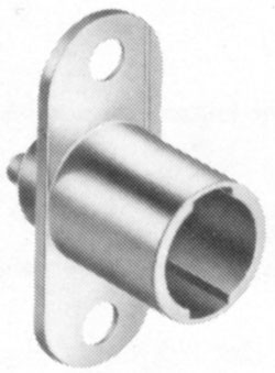 Side Gang Lock Body, zinc, unfinished