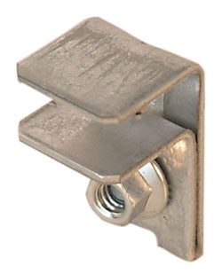 Lockbar Clip, front gang lock, steel, 1/2"