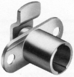 Cam Lock Body, inward cam, horizontal drawer
