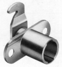 Cam Lock Body, hooked cam, horizontal drawer