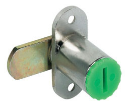 Cam Lock, Symo, zinc, nickel-plated, 22mm, Closure A