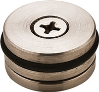 Adjustable Glass Shelf Support, stainless steel, diameter 20mm one pc
