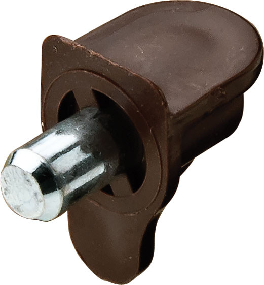Shelf Support, plastic, brown, 5mm