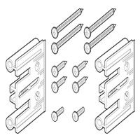 Tandem Plus Blumotion Inset Bracket Set For Inset Application, Depth Adjustable