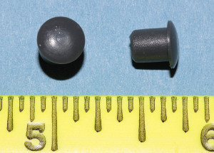 Finishing Hole Plug Charcoal 5mm(3/16"), Pkg of 100