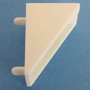 Shelf Support - Garage Style - 5mm pegs, White, Pkg of 250