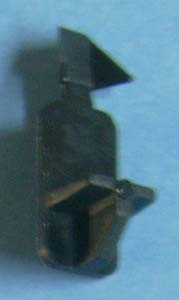 Shelf Support - 3/4" - 5mm peg - Locking Wings, Black, Bag of 24