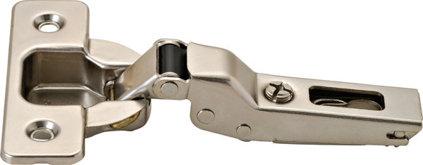 Salice C2P5G99 Hinge, steel, nickel-plated, 94degree, half overlay, free swinging, screw-on,Mod 8