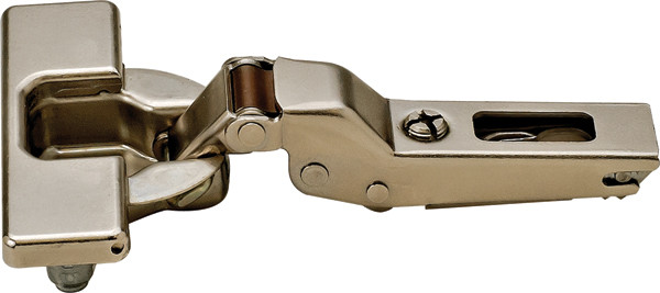 Salice C2J7G99 Hinge, steel, nickel-plated, 94degree, half overlay, self closing, Logica, Mod 8