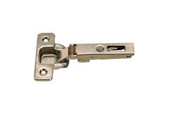 Salice C2R9A99 Hinge, steel, nickel-plated, 120degree, full overlay, self closing, with dowel, Mod 17
