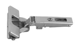 Salice C2J9D99 Hinge, steel, nickel-plated, 120degree, 1/2" self closing, Logica, Mod 12