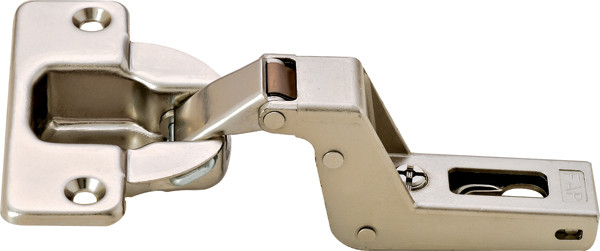 Salice CFA7P99 Hinge, steel, nickel-plated, 94degree, inset mounting, self closing, Mod 1