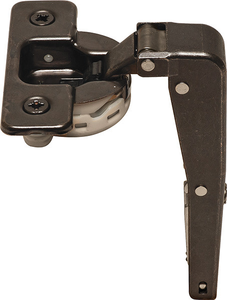 Salice C7R6ND6AC silentia hinge,110 degree, self-closing, midnight titanium, blind corner inset