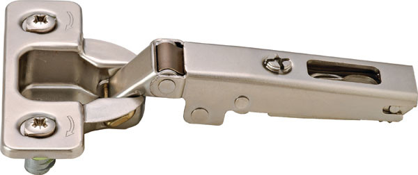 Salice C275G99 Hinge, steel, nickel-plated, 94degree, half overlay, free swinging,Rapido, Mod 8