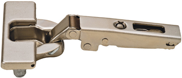 Salice C2J6A99 Hinge, steel, nickel-plated, 110degree, full overlay, self closing, Logica, Mod 17