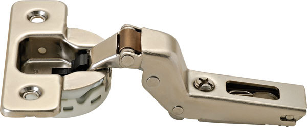 Salice C7P6PD9 Silentia Hinge, steel, nickel-plated, 110degree, inset mounting, screw-on, Mod 0