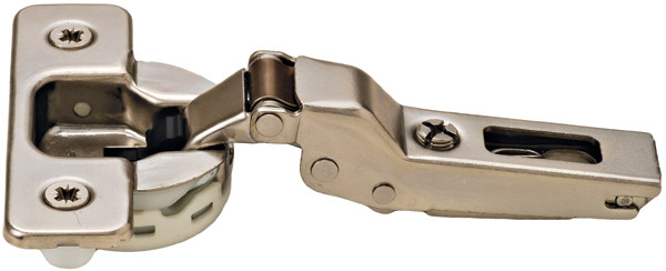 Salice C7R6DD9 Silentia Hinge, steel, nickel-plated, 110degree, 1/2" with dowel, Mod 12