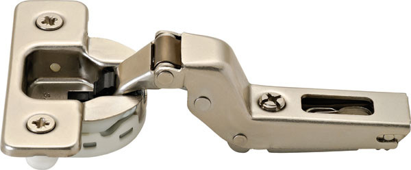 Salice C7R6PD9 Silentia Hinge, steel, nickel-plated, 110degree, inset mounting, with dowel, Mod 0