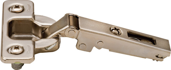 Salice C7J6DD9 Silentia Hinge, 110 degrees, 1/2" overlay, logica steel, nickel plated, MOD 12