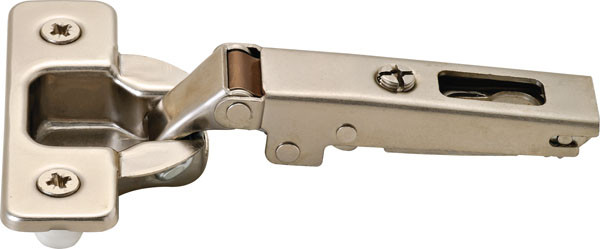 Salice C2RPA99 Push Hinge, steel, nickel-plated, 110degree, full overlay, with dowel, Mod 17