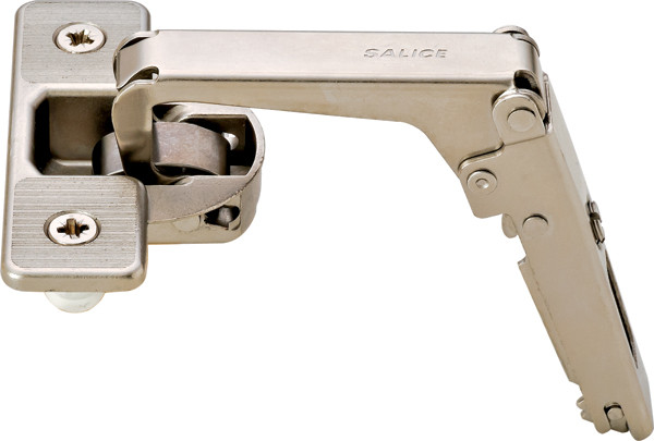Salice C2RYA99 Hinge, steel, nickel-plated, 70degree, pie cut, with dowel