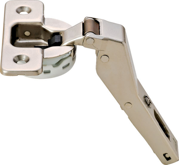 Salice C7P6MD9/AC Silentia Hinge, 110 degree, 45 degree corner, screw-on, steel, nickel plated