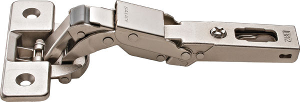 Salice CBP2A99 Hinge, for lipped doors, steel, nickel-plated, 110degree, full overlay, self closing, Mod 17 10328/3.6z